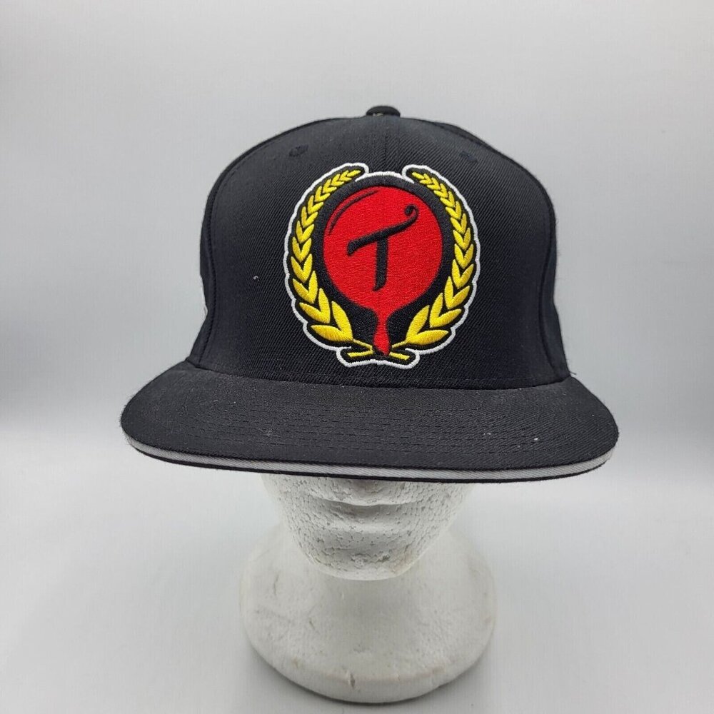 Two In The Shirt Snapback Cap Black Acrylic Wool‎ T.I.T.S